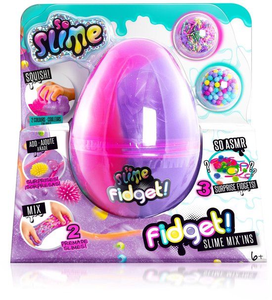 Merkloos Slime Set - Fidget Speelgoed - Inclusief 5 Kleuren