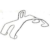 SKS Spatbord ophangbeugel 35mm rvs