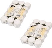 60x pièces Bougies chauffe-plat/bougies chauffe-plat 4 heures de combustion