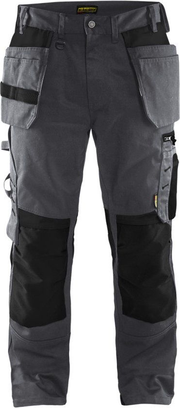 Blåkläder Werkbroek met spijkerzakken 1555-1860 - Medium Grijs/Zwart - D120