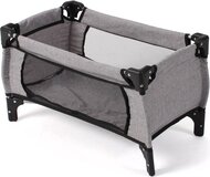 Bayer Chic 2000 Poppen Reisbedje Deluxe - Melange Grijs