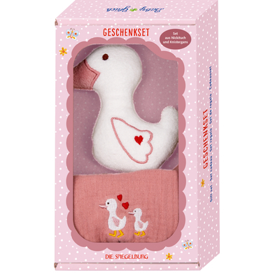 Coppenrath Verlag SPIEGELBURG COPPENRATH Geschenkset gans, roze - BabyGlück