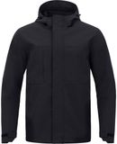 Jako Function Regenjas Heren - Zwart | Maat: M