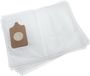 vhbw 10x sacs aspirateur compatibles avec Numatic HZQ 200, HZQ 250, Hetty HET 200-12, Hetty HET 200-A, James JDS 181-11 aspirateur - 30cm x 19,5cm Blanc
