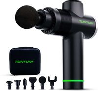 Tunturi MG40 Massage Gun - Appareil de massage - 6 embouts - Extra puissant et silencieux