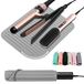 Tapis résistant à la chaleur en silicone pour outils capillaires chauds, tapis chauffant - 11 x 8,2 pouces - Silicone souple - Pliable