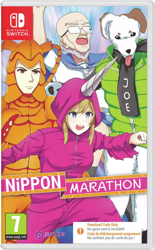 PQube Nippon Marathon (Code in a Box) Nintendo Switch