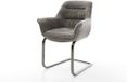DELIFE Sledestoel Kaira-Flex bouclé soft mud