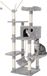Merkloos / Sans marque Nancy's Krabpaal Voor Katten Lichtgrijs XL - Krabpaal 154 CM