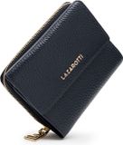 Lazarotti Bologna Leather Wallet With 8 Card Slots Cream