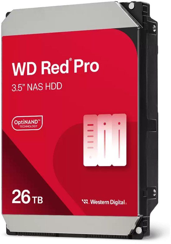 Western Digital Red Pro Interne Harde Schijf 26 TB