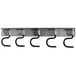 Talen Tools Tuingereedschap Ophanghaken - 5 haken - gegalvaniseerd - kunststof omkleed - ophangsysteem - 40 cm