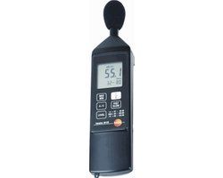 Testo AG Testo 0563 8155 815 Geluidsniveaumeter, inclusief schroevendraaier voor kalibratie, windbescherming en batterijen