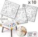 Smoby - Navulkleurplaten voor de creatieve kindertafel - 10 kleurplaten