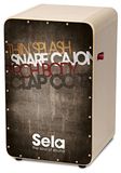 Sela SE 081 Casela Pro Cajon met snare on/off mechanisme, speelklaar opgebouwd, vintage garu