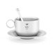 Koffiemok Keith Titanium Koffiemok met schotel en lepel, 150 ml
