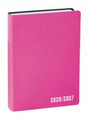 Quo Vadis Schooljaarplanner 2026-2027 Eurotextagenda Dagelijks Meertalig Galaxy Roze 12x17 cm