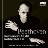 Brilliant Classics Wolfram Schmitt-Leonardy Beethoven: Piano Sonatas Op.31/3 & 110 / Bagatelles Op.33 & 126 (CD)