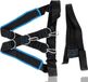 ZenithVibe équipement d'agilité pour le tirage de traîneau, harnais de traîneau et sangles pour exercices de fitness et entraînements