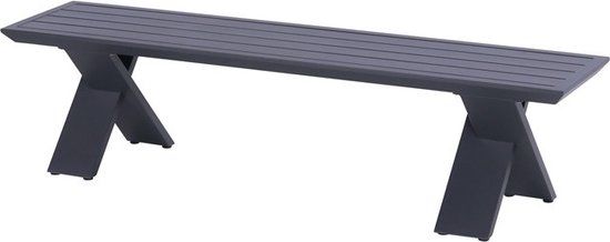 Merkloos Hartman Xanadu Bank 180x40 cm alu IV