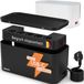 ACROPAQ Kabelbox stekkerdoos – Zwart – 5x Belgisch stopcontact, USB-A, QC USB-A & USB-C