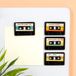 OOTB Cassettebandje Magneten (set Van 4)