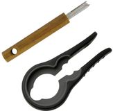 Fackelmann Duo Universele pot- en flessenopener en trekstrip