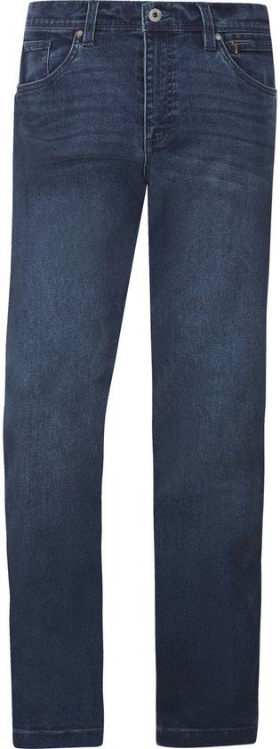Jan Vanderstorm heren Jeans Met Lage Taille - 74 - blauw - Plus Size