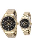Invicta Specialty 49959 Montre unisexe à quartz - Doré/Noir - 42 mm