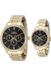 Invicta Specialty 49959 Montre unisexe à quartz - Doré/Noir - 42 mm