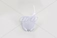 UFO Front number plate YZF250 10-18 /450 10-17 / YZ125/250 2015- White 046