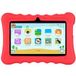 ELVANZA Kindertablet, 7-inch HD, Quad-core, Dubbele Camera, Wi-Fi, Rood