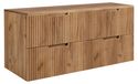 3xE living Meuble sous-vasque 120 cm, chêne Craft