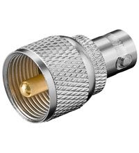 Goobay UG 273/U UHF naar BNC Connector - Zilver