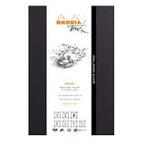 RHODIA TOUCH 116105C - Bloc White Maya Pad - A4+ - Cross'N'Dot Liniëring - 50 Vellen - Clairefontaine Maya Wit Papier 120 g/m²