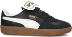 Puma Palermo Premium Sneakers Dames - Leren Sneaker - Zwart