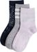 adidas Performance Winter Glam Sokken 3 Paar Pack - Kinderen - Paars - 25-27
