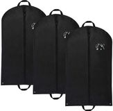 FEROCITY - Pakhoes - 120cm - 3 Stuks - Opvouwbaar, Mottenbestendig, Perfect voor op reis - Polyester - Zwart