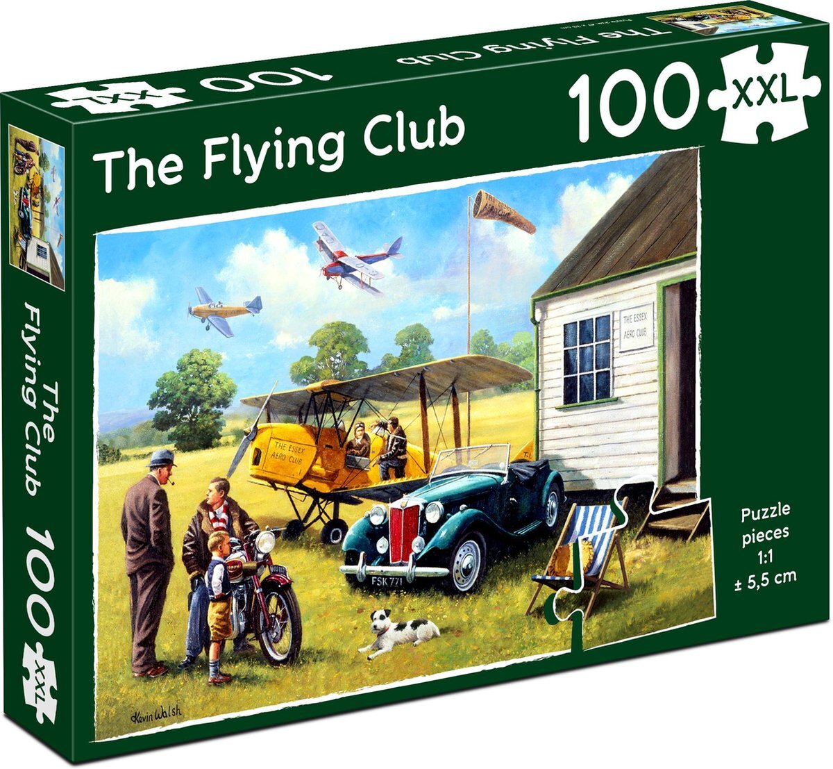 Tucker's Fun Factory XXL Puzzel - The Flying Club (100 XXL)