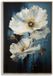 Mauro Ferretti Tableau Laquared Wall Panting With Frame Bluey 42×3,5×62 cm