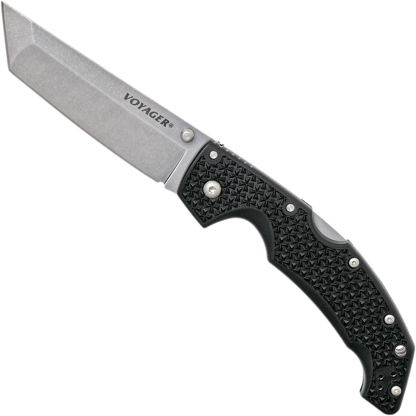 Cold Steel Voyager Large 29AT plain edge AUS10A, tanto - 0705442017943