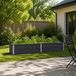 vidaXL Jardinière surélevée anthracite 160 x 40 x 24 cm métal