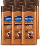 Vaseline 6 x Lait corporel au cacao - 400 ml - Pack économique - 6 pièces