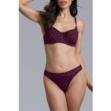 Marlies Dekkers Visage Winter Berry Thong Maat: XS