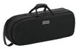 GEWA trompetkoffer Symphony voor 1 trompet (perinet of draaiklep), nylonweefsel, glasvezelkern, incl. rugzakriemen, individueel verstelbare binneninrichting, accessoire- en notentas, zwart