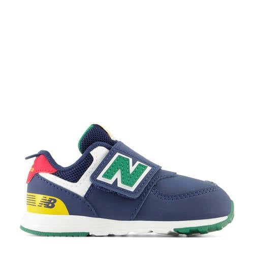 New Balance 574 sneakers kobaltblauw/groen/rood