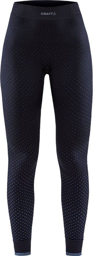 Craft Warm Fuseknit Intensity Thermobroek Dames Zwart Dessin - Maat XS