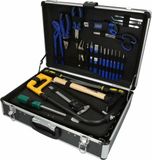 BRILLIANT TOOLS 143-delige Gereedschapskoffer universeel staal