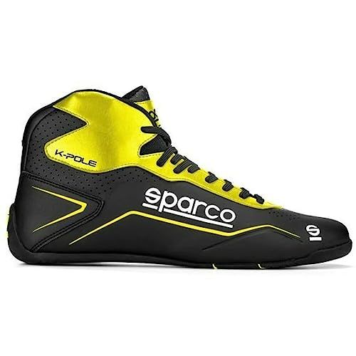 Sparco K-Pole Kartschoenen - Maat 40 - Zwart/Fluo