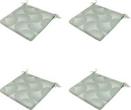 Merkloos Madison Napels Zitkussen Set van 4 Groen Katoen Vierkant 40x40x4cm Waterafstotend
